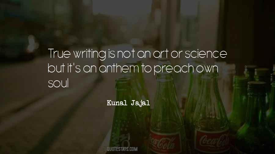 Writing Is An Art Quotes #664520