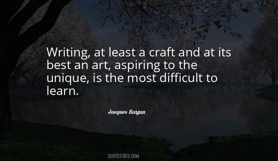 Writing Is An Art Quotes #972748