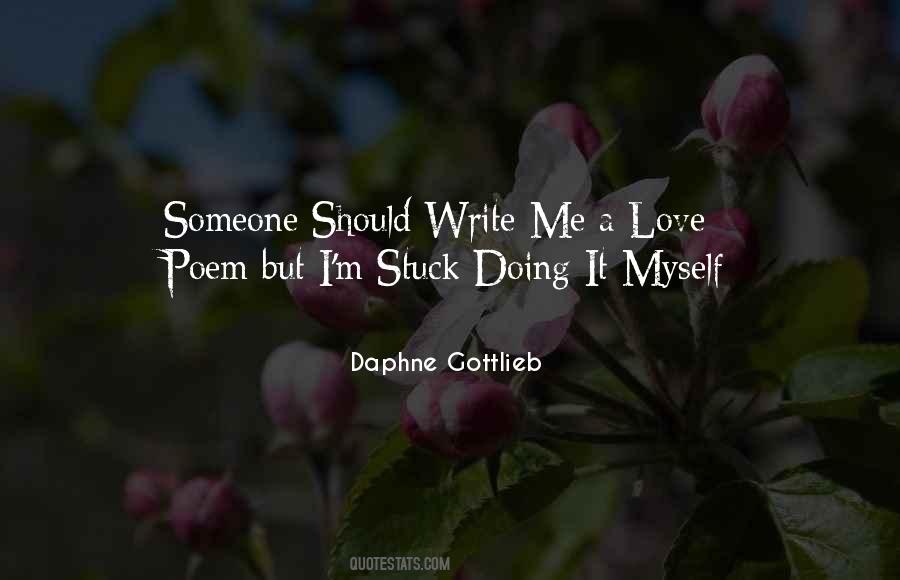 Doing It Myself Quotes #1363680