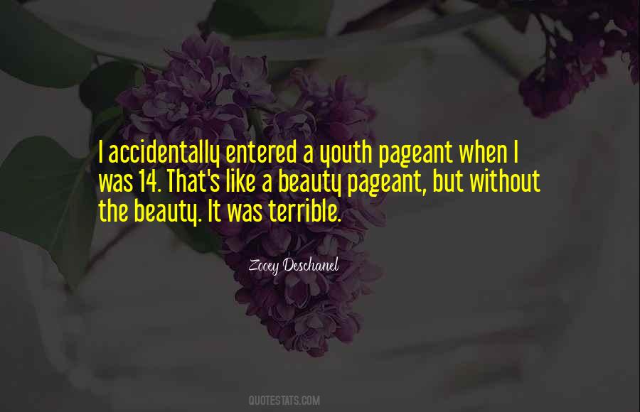 Beauty Youth Quotes #1817134