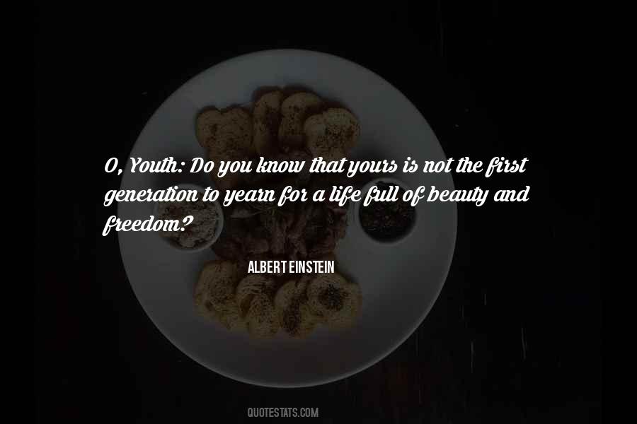 Beauty Youth Quotes #886503