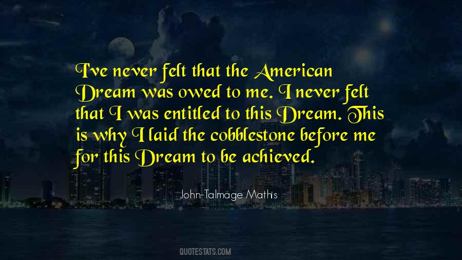 Dream Achievement Quotes #599140