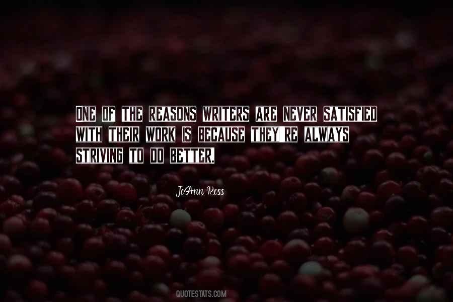 Strive To Do Better Quotes #1060108