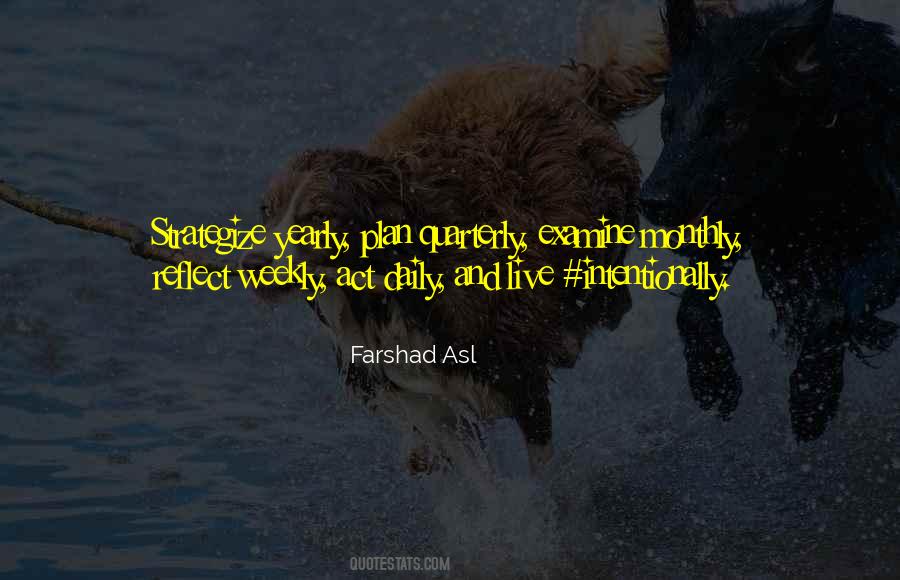 Weekly Plan Quotes #1263860