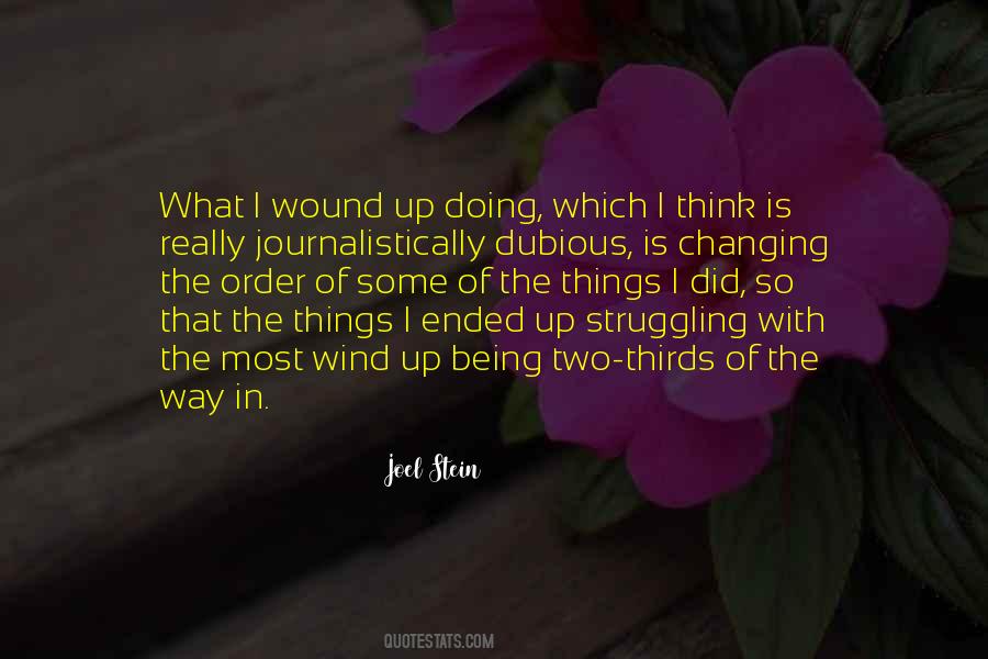 Doing Some Thinking Quotes #1516285