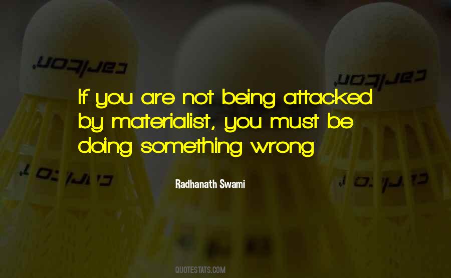 Doing Something Wrong Quotes #1167904