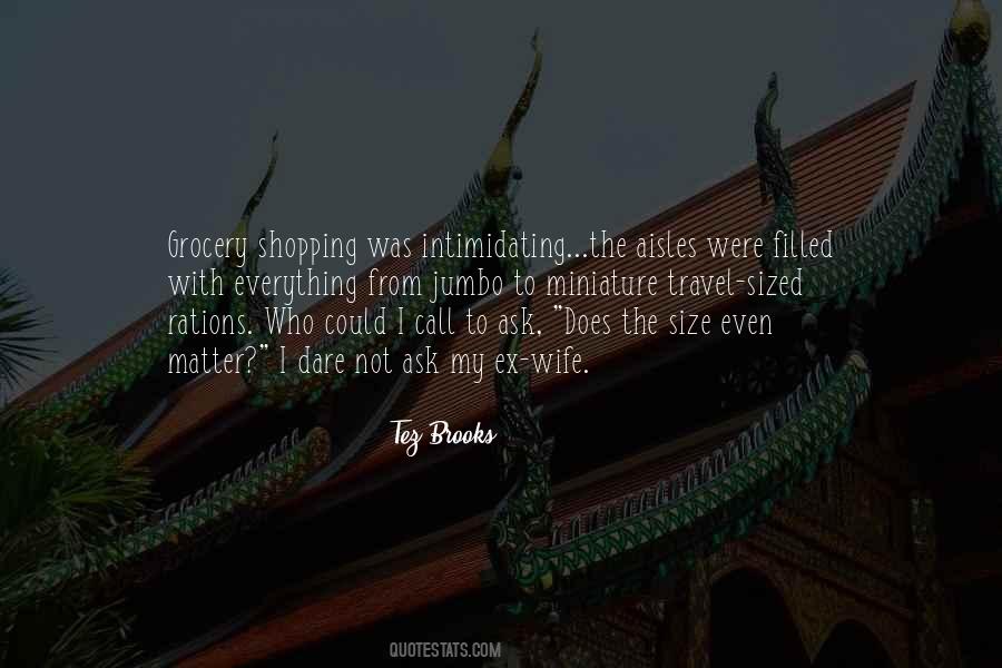 Wife Shopping Quotes #663595