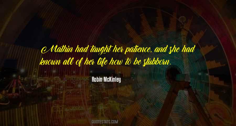 Patience Life Quotes #695237