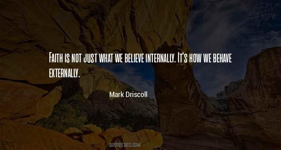 Quotes About Internally #850888