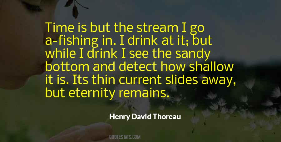 Thoreau Fishing Quotes #411714