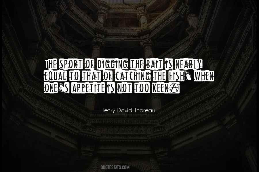 Thoreau Fishing Quotes #764953