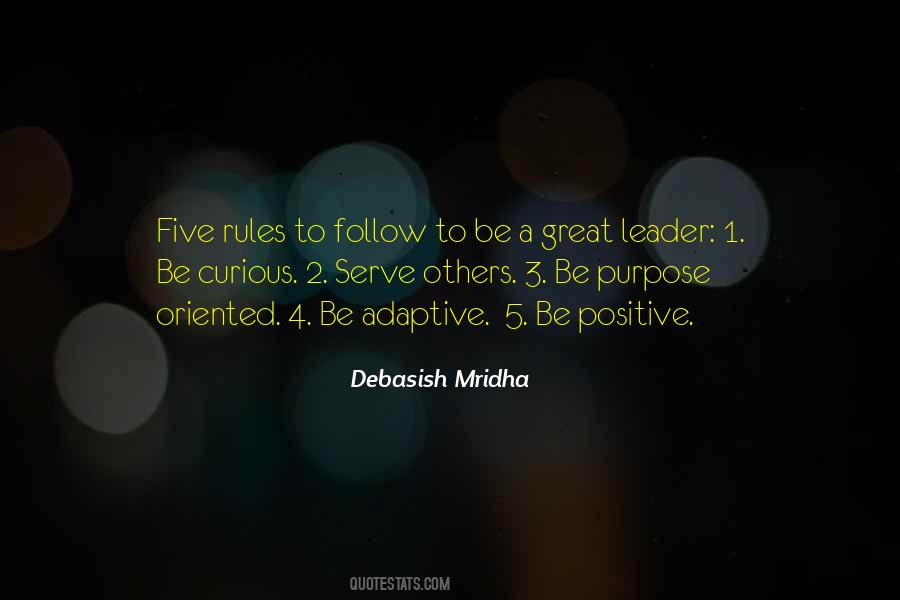 Leader Serve Quotes #1012397