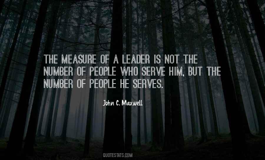 Leader Serve Quotes #1614974