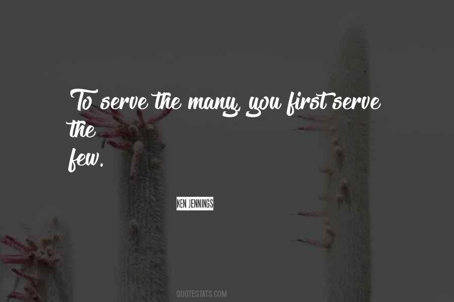 Leader Serve Quotes #358206