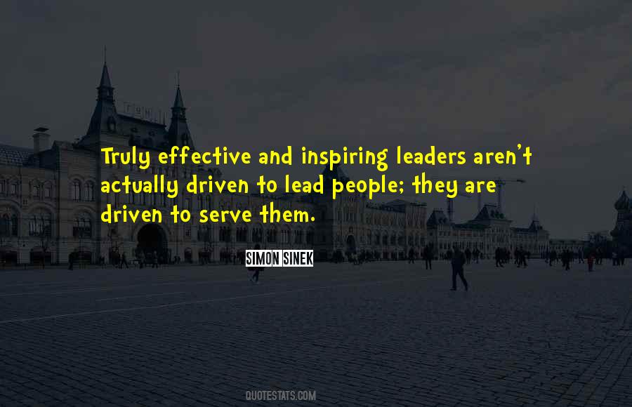 Leader Serve Quotes #814221