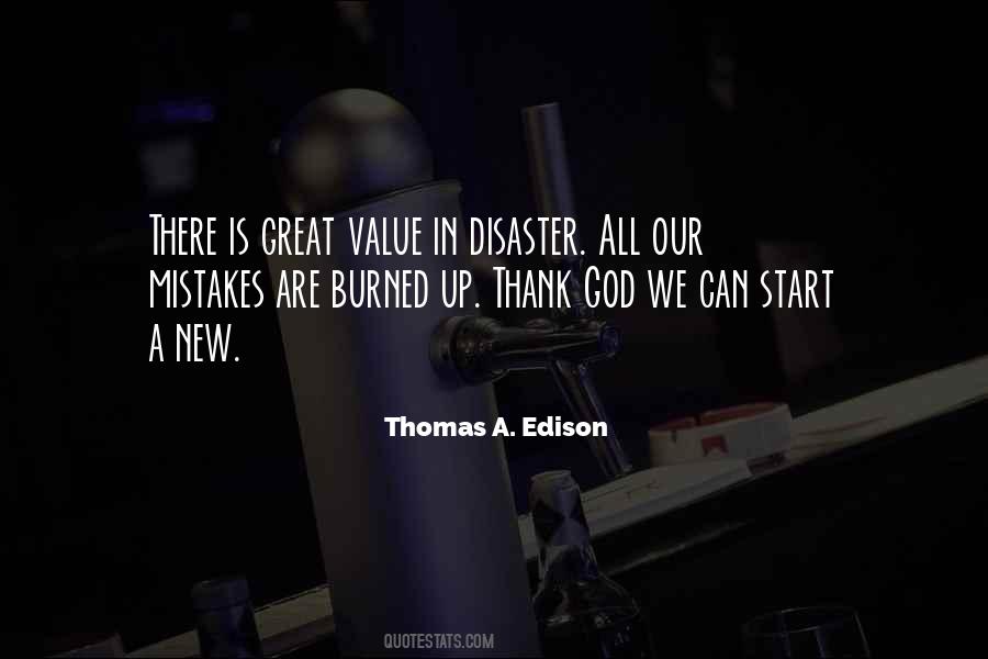 Thomas Edison Mistakes Quotes #758331
