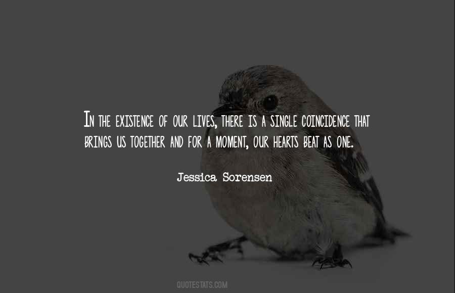 Our Hearts Beat As One Quotes #637022