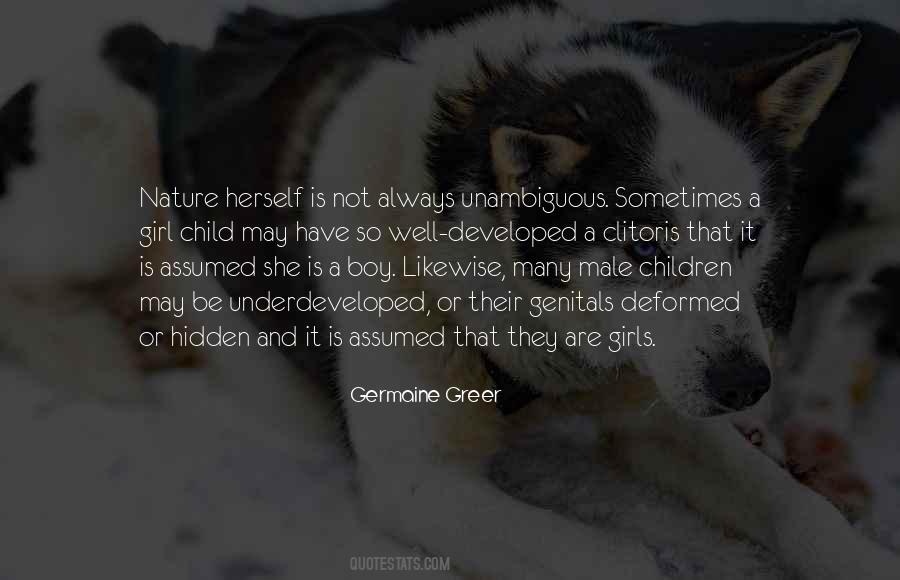 Is It A Boy Or A Girl Quotes #437047