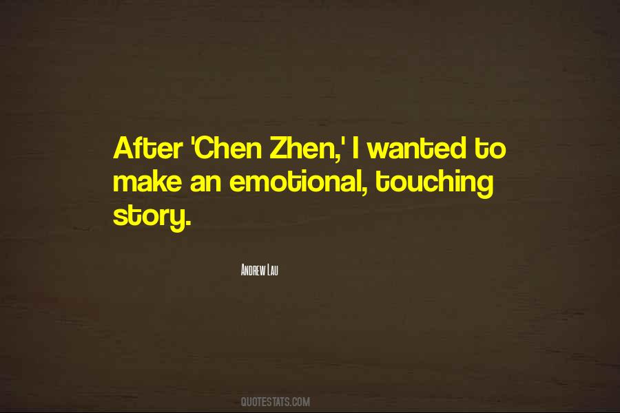 Touching Story Quotes #113576