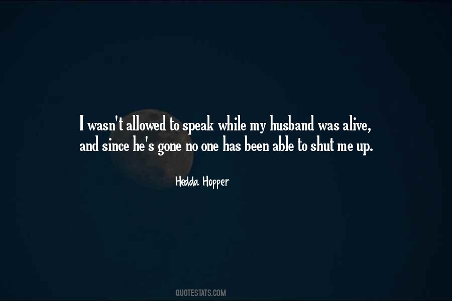 Husband Was Quotes #1147919