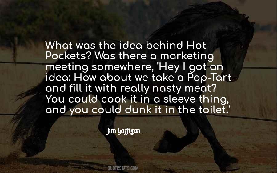 There Was An Idea Quotes #716739