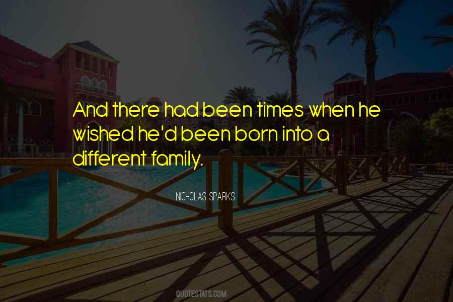 Different Family Quotes #1769932