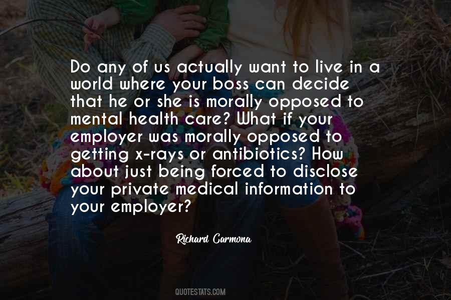 We Care About Your Health Quotes #159851