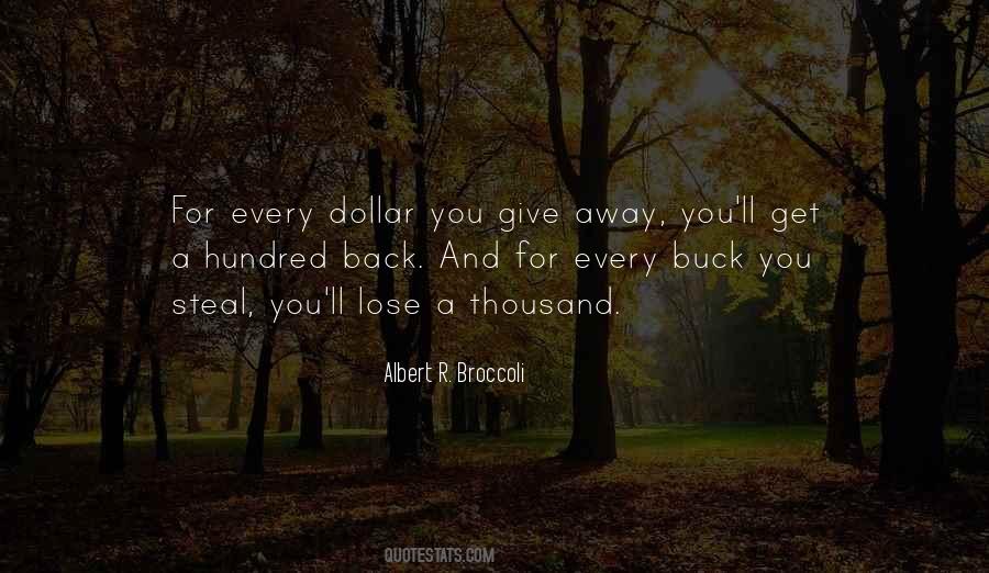 Dollar Quotes #1240944