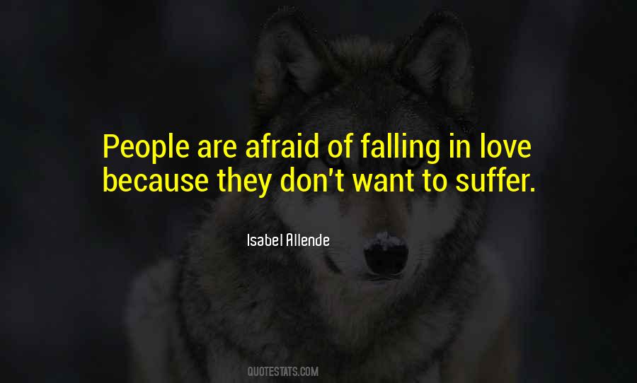 Afraid Love Quotes #134738