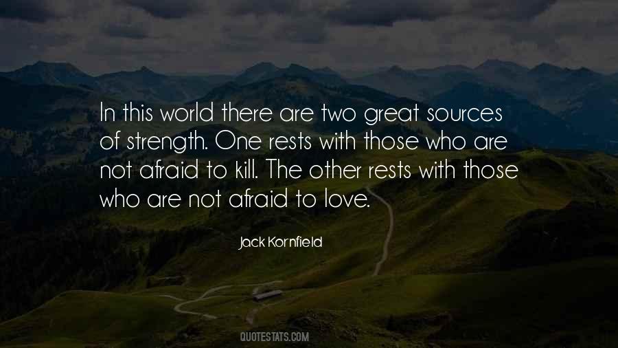 Afraid Love Quotes #73161