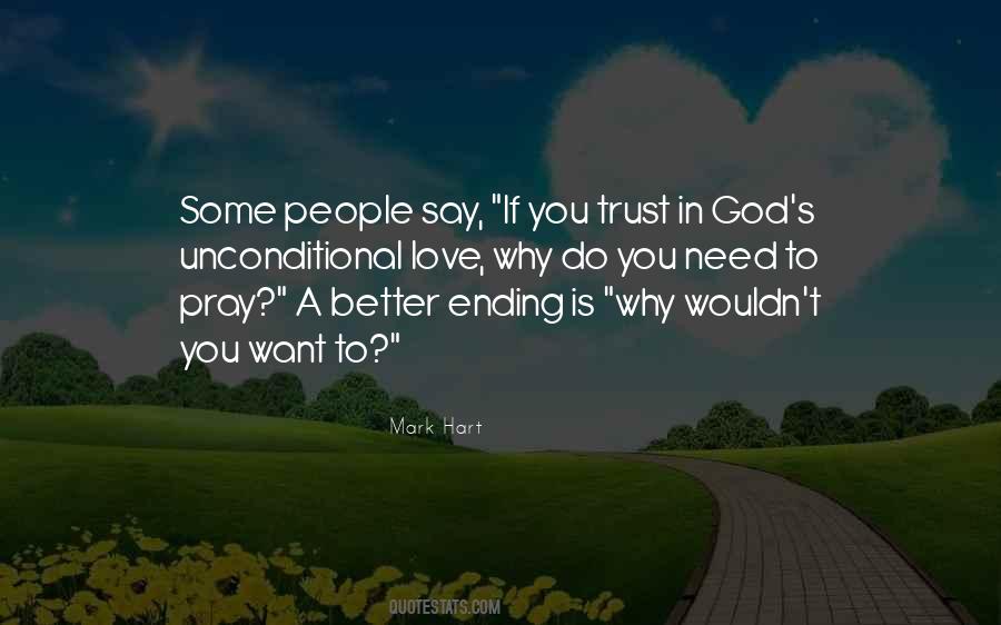 Just Pray And Trust God Quotes #1283448