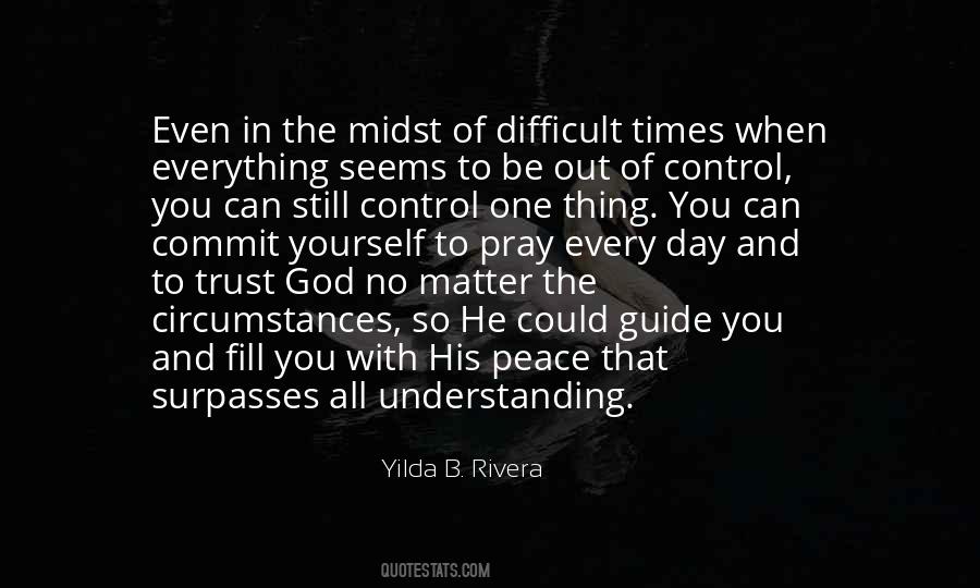Just Pray And Trust God Quotes #1553656