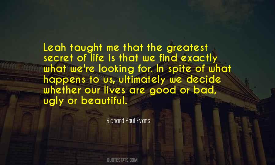The Greatest Secret Quotes #1602218