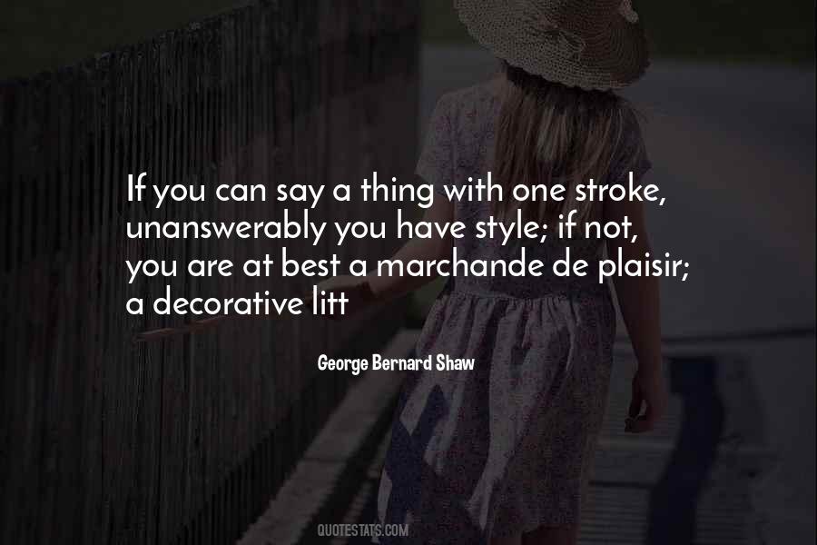 Style Best Quotes #1363252