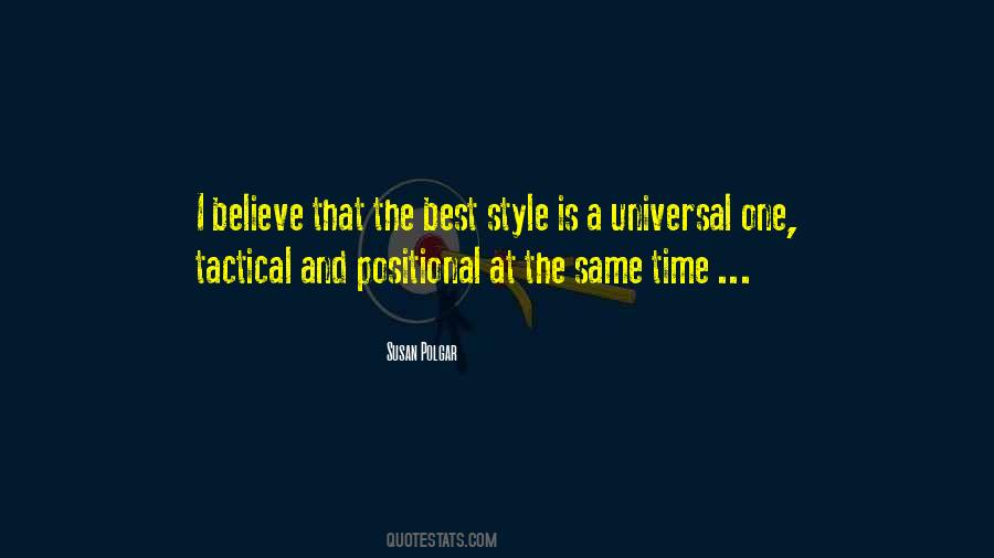 Style Best Quotes #1683243