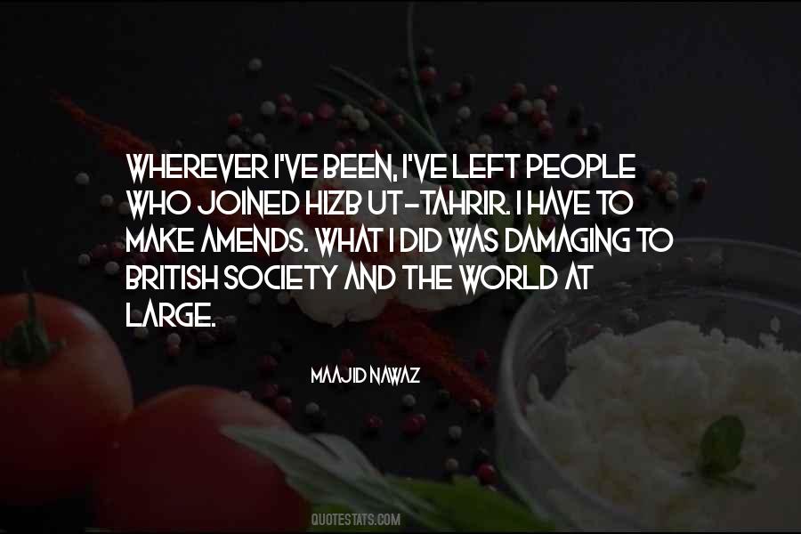 To Make Amends Quotes #993623
