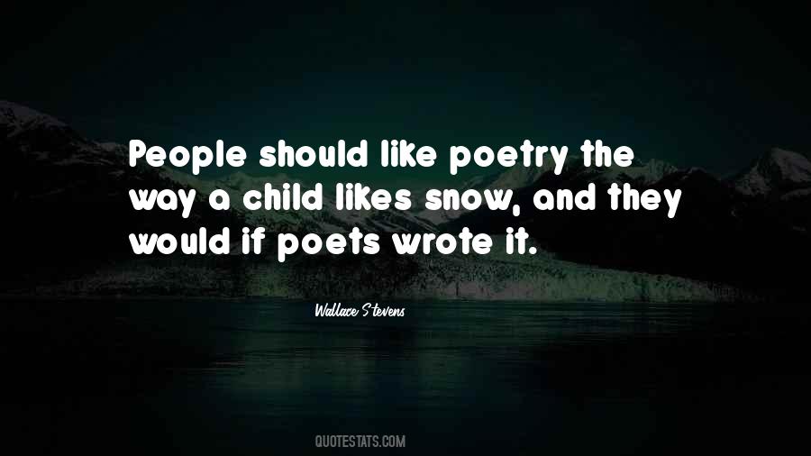 Best Snow Quotes #14693