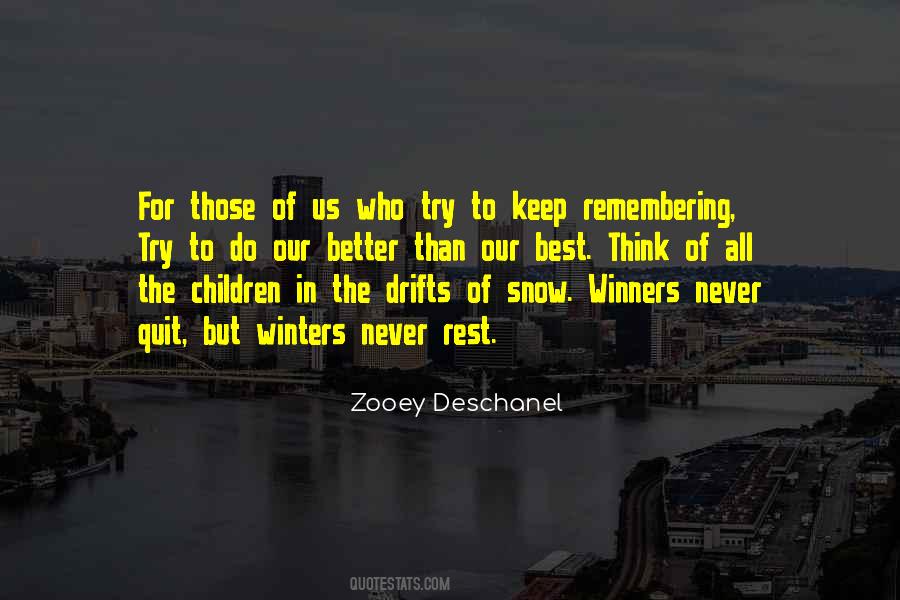 Best Snow Quotes #1600270