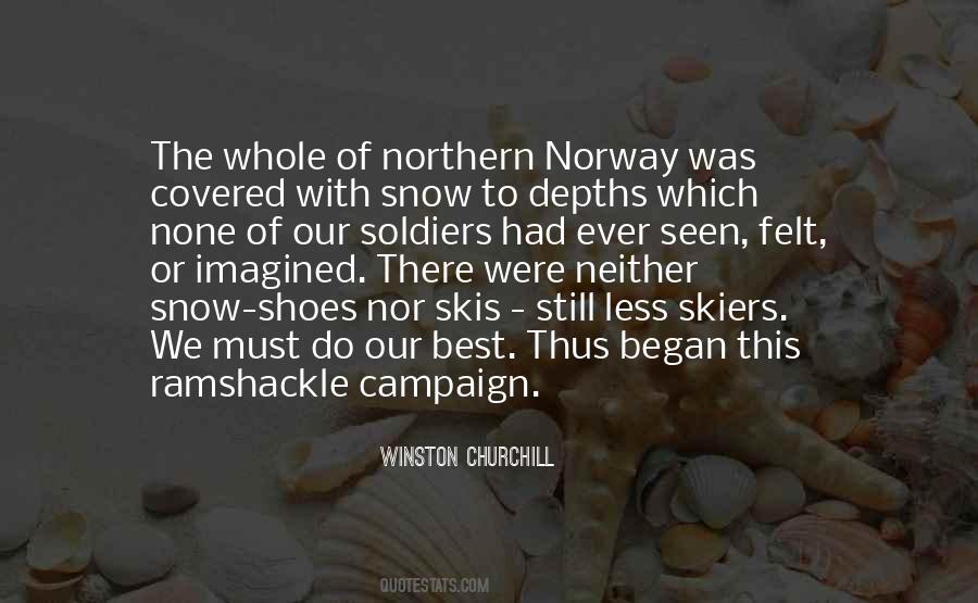 Best Snow Quotes #989365