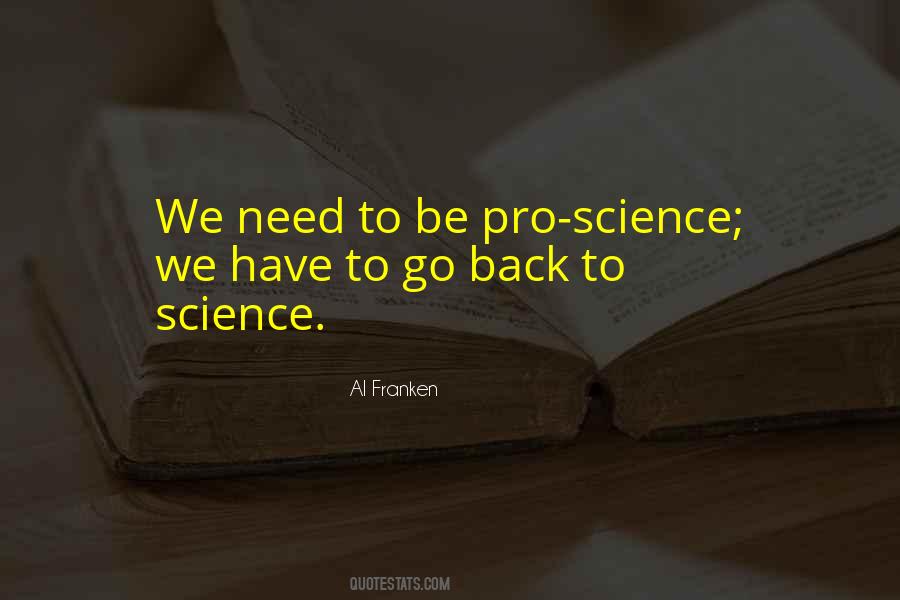 Pro Science Quotes #781424