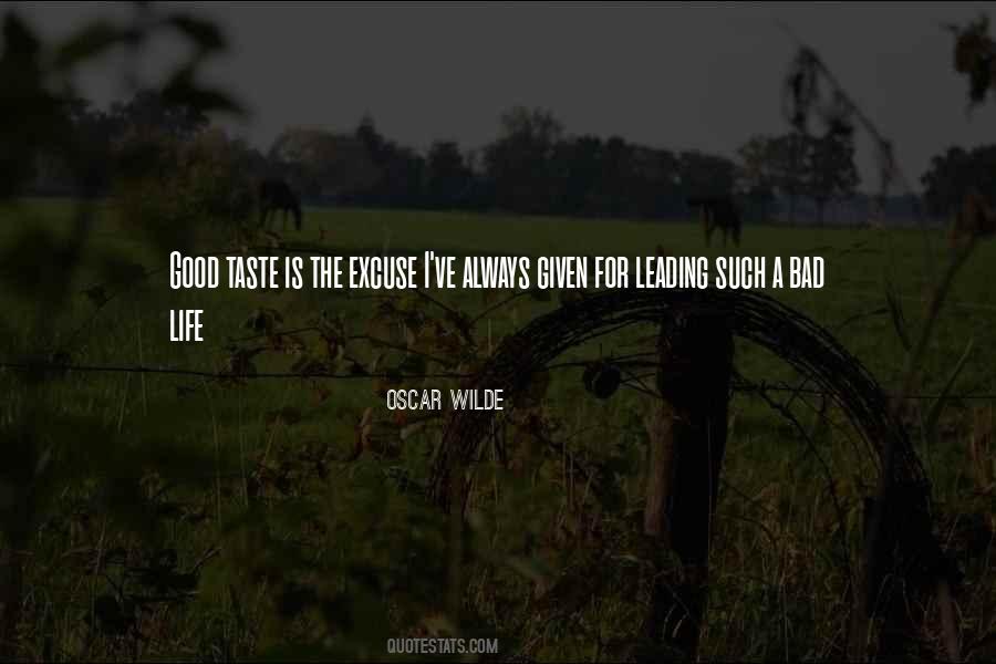 Leading Life Quotes #707224