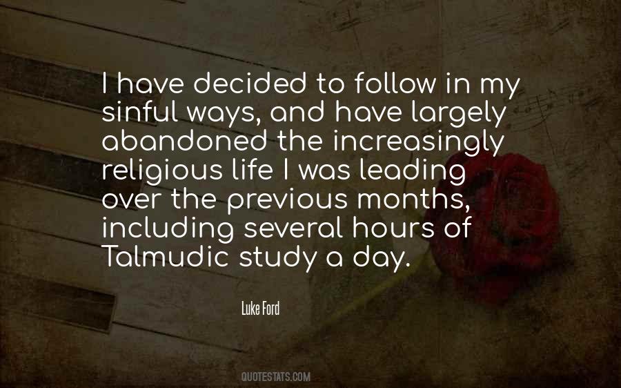 Leading Life Quotes #714380