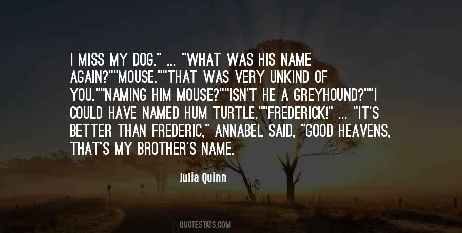Dog Name Quotes #8690