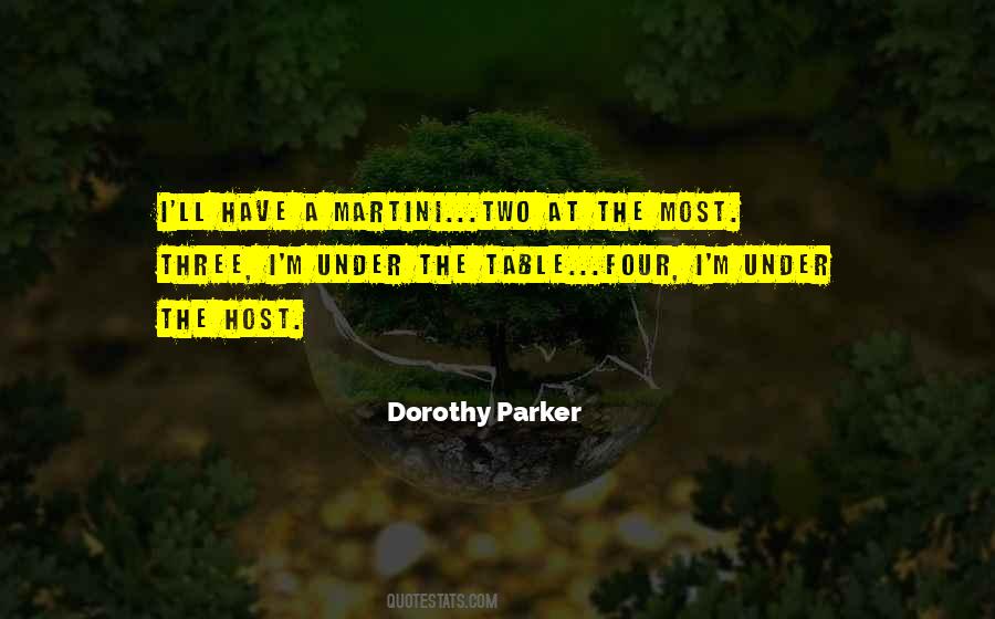 Have A Martini Quotes #1706471