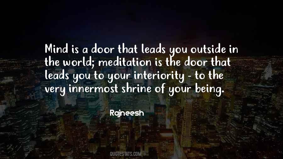 Quotes About Interiority #942479