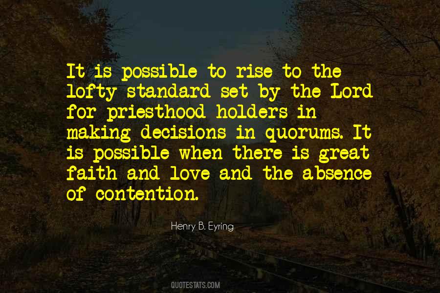 Love Standard Quotes #1864858