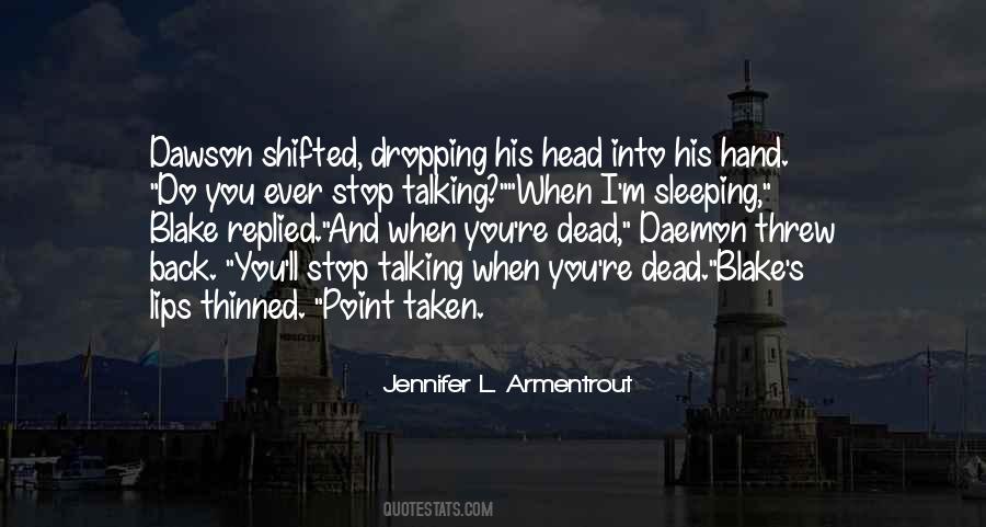 Stop Sleeping On Yourself Quotes #1331001
