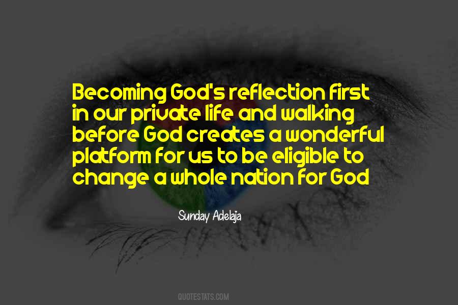 God Reflection Quotes #962085