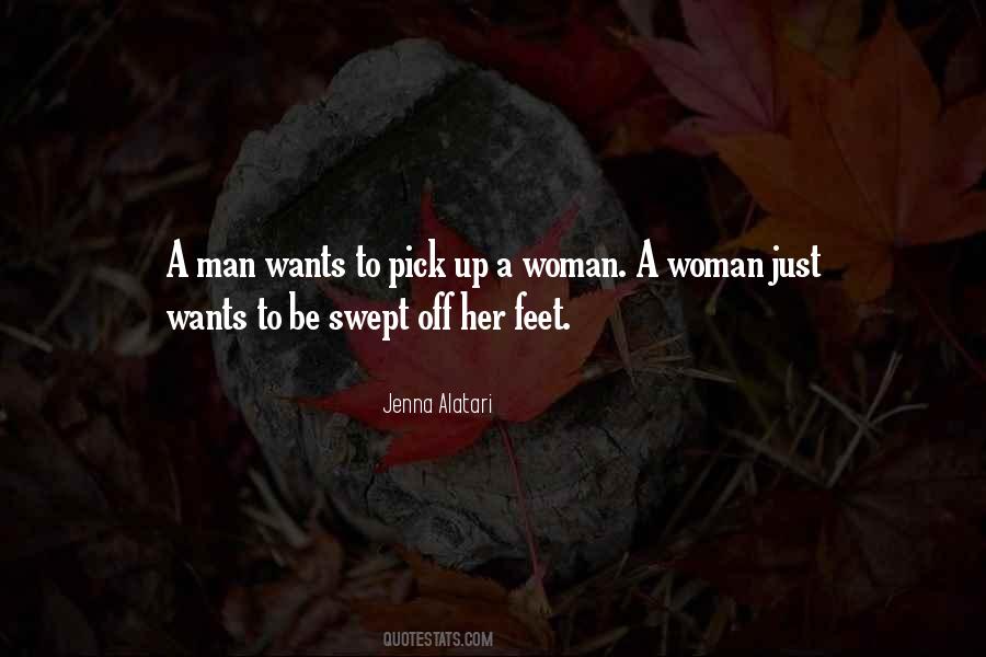 Swept Off Your Feet Quotes #1770613