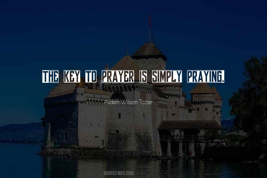 Tozer Prayer Quotes #107109